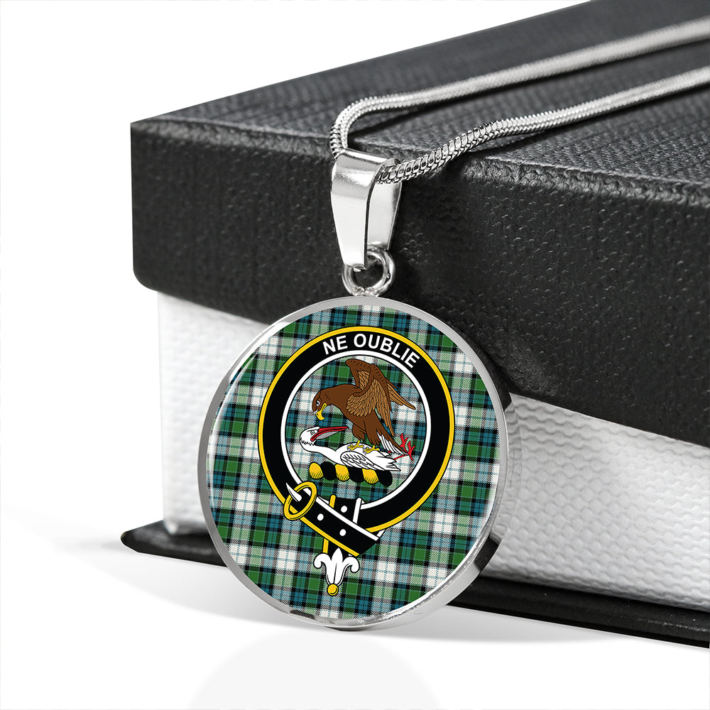 Graham Dress Ancient Tartan Crest Circle Necklace