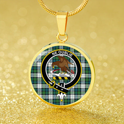 Graham Dress Ancient Tartan Crest Circle Necklace