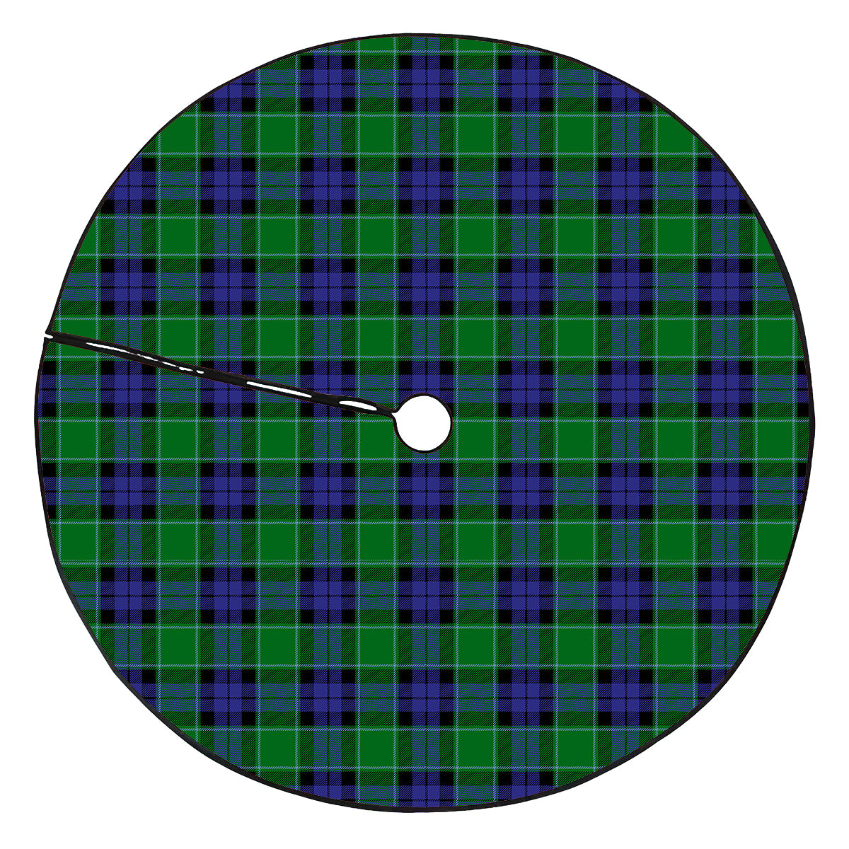 Graham of Menteith Modern Tartan Plaid Christmas Tree Skirt