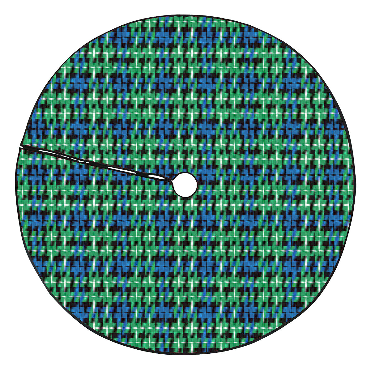 Graham of Montrose Ancient Tartan Plaid Christmas Tree Skirt