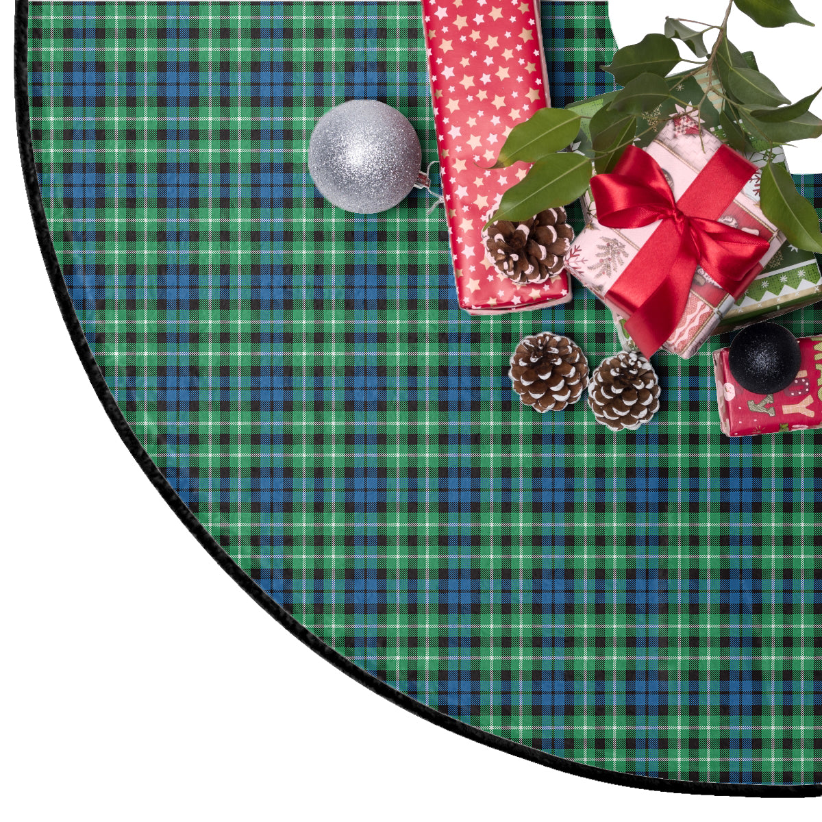 Graham of Montrose Ancient Tartan Plaid Christmas Tree Skirt