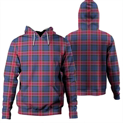 Graham of Menteith Red Tartan Plaid Hoodie