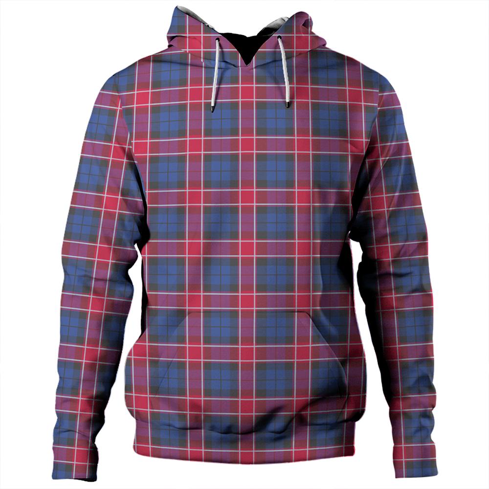 Graham of Menteith Red Tartan Plaid Hoodie