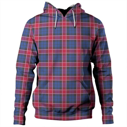 Graham of Menteith Red Tartan Plaid Hoodie