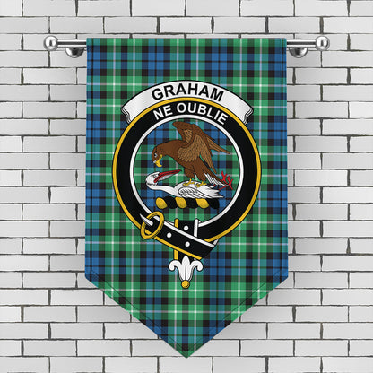 Graham of Montrose Ancient Tartan Crest Gonfalon