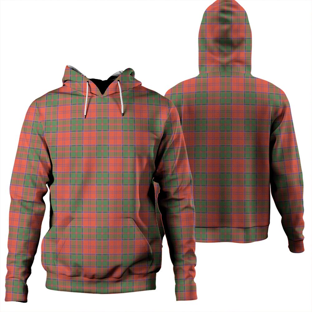 Grant Ancient Tartan Plaid Hoodie