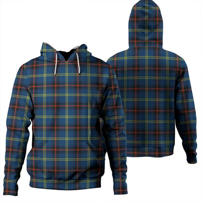 Grewar Tartan Plaid Hoodie