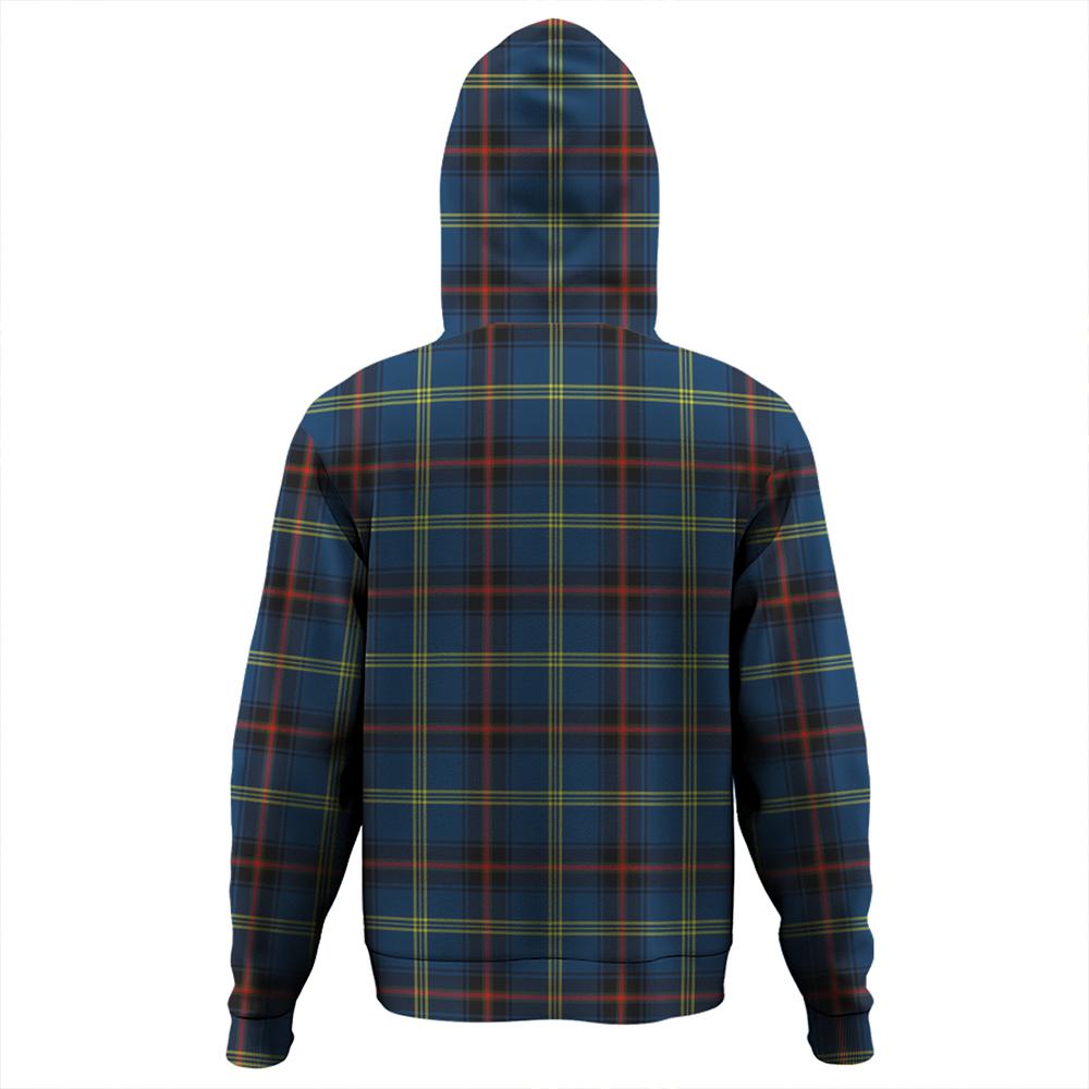 Grewar Tartan Plaid Hoodie