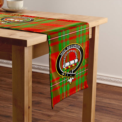 Grierson Tartan Crest Table Runner