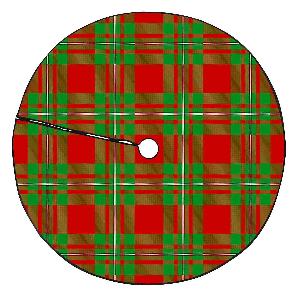 Grierson Tartan Plaid Christmas Tree Skirt