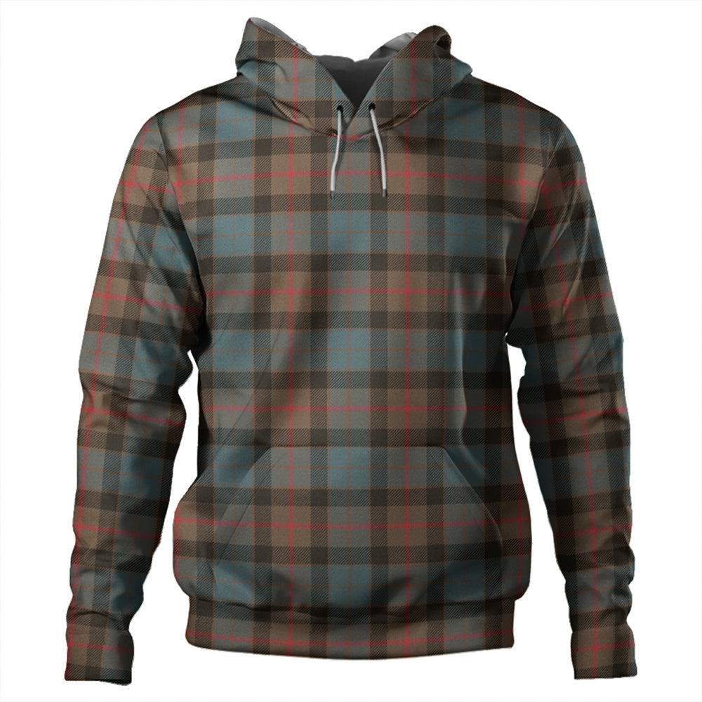 Gunn Weathered Tartan Plaid Hoodie