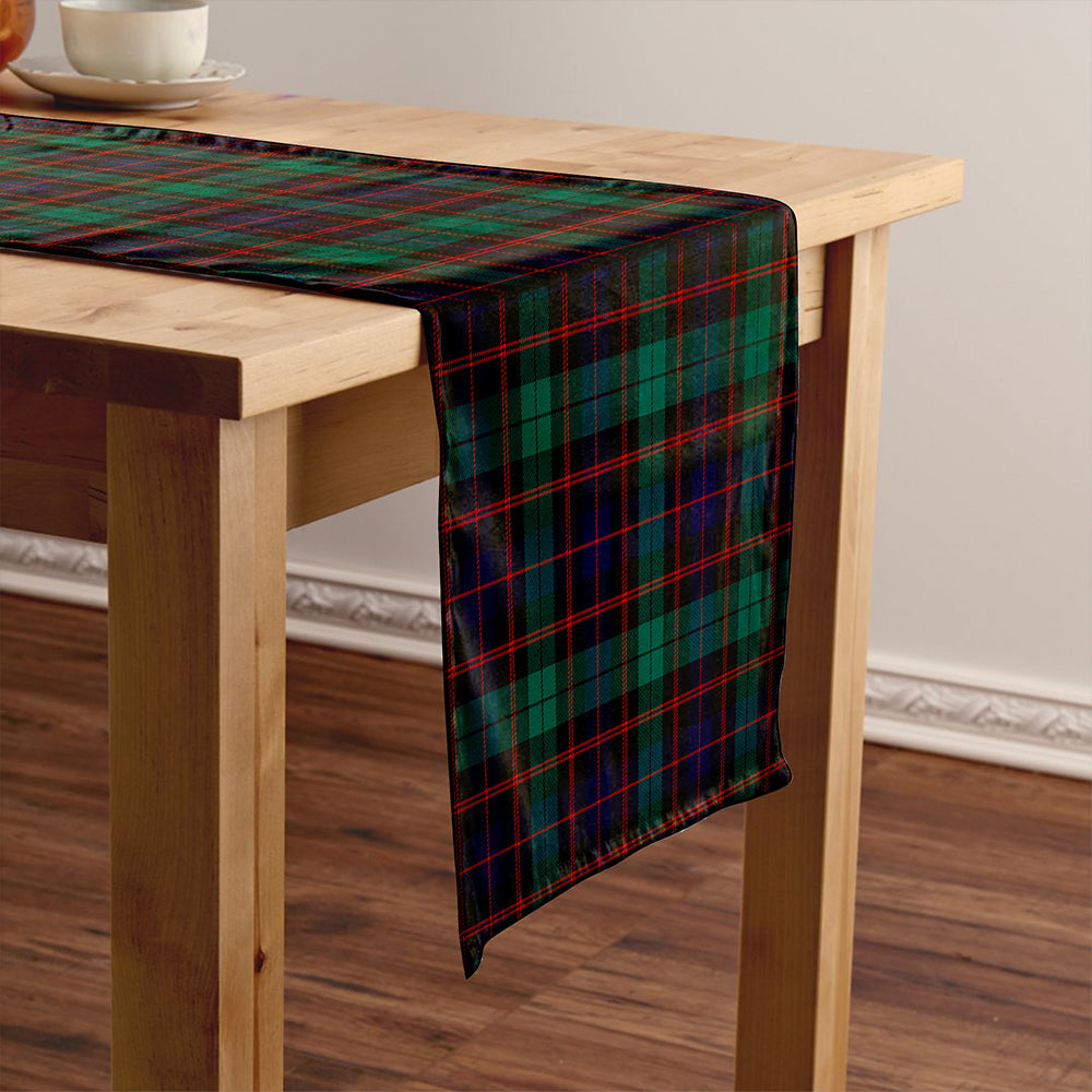 Guthrie Modern Tartan Crest Table Runner