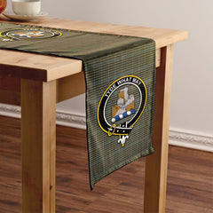 Haig Check Tartan Crest Table Runner