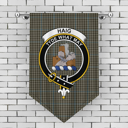 Haig Check Tartan Crest Gonfalon