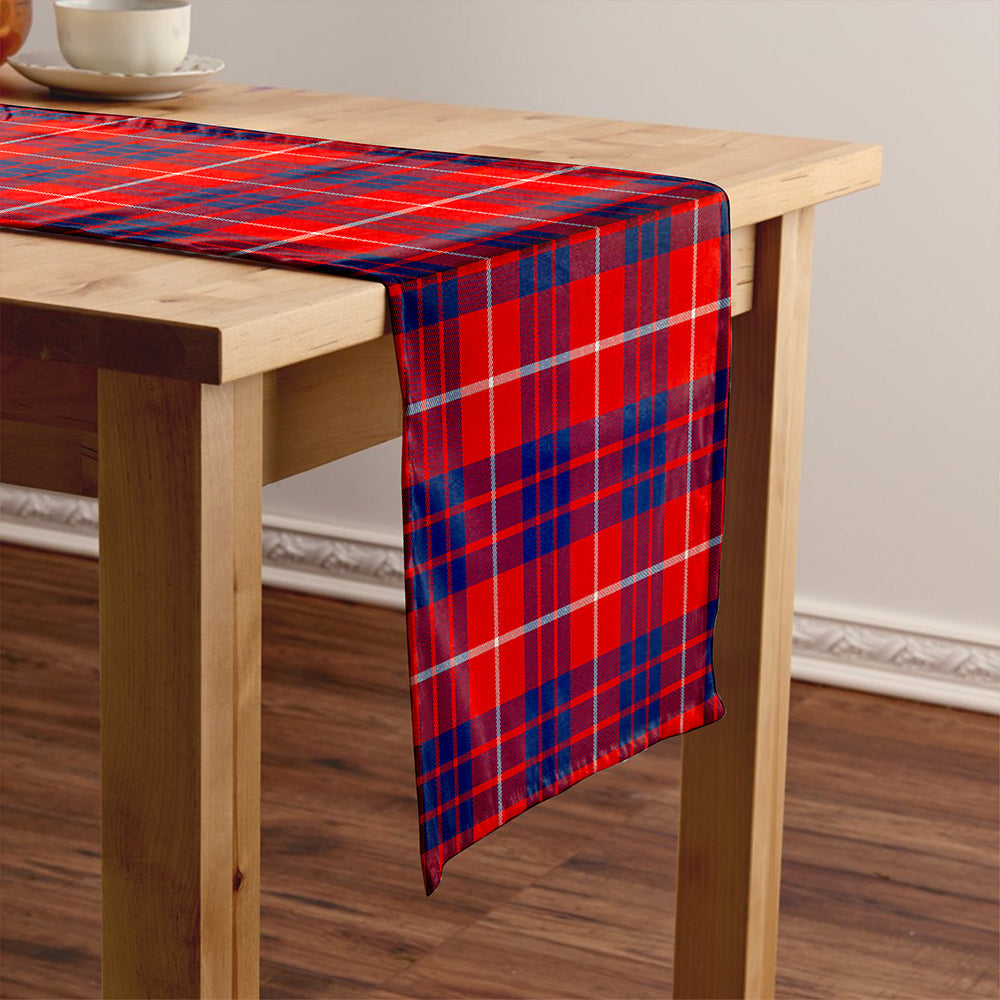 Hamilton Modern Tartan Crest Table Runner