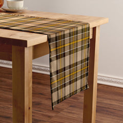 Hamilton of Brandon Weathered Tartan Crest Table Runner