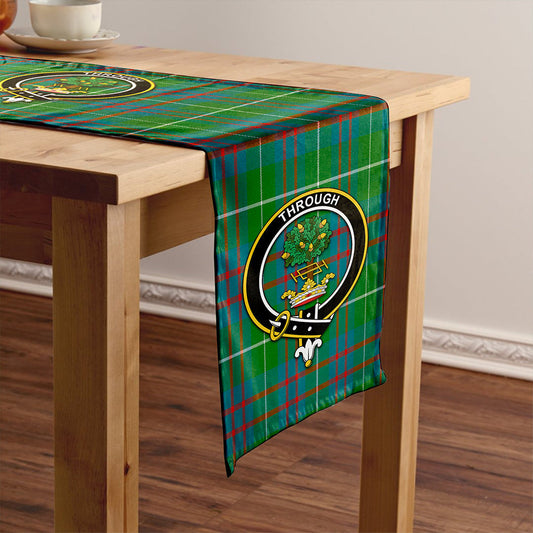 Hamilton of Clayton Ancient Tartan Crest Table Runner