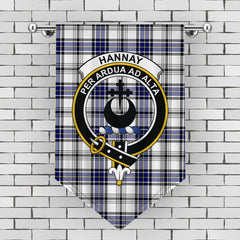 Hannay Modern Tartan Crest Gonfalon