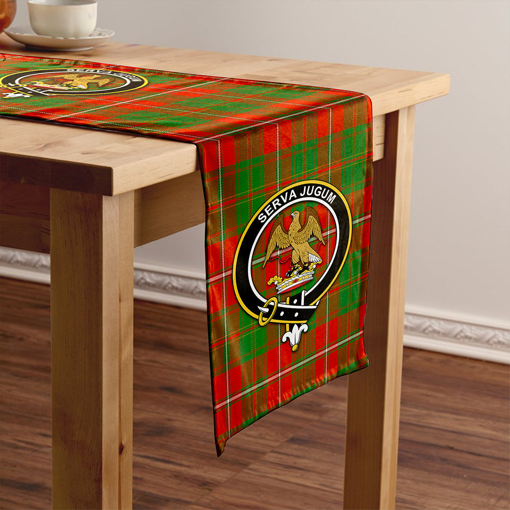 Hay Ancient Tartan Crest Table Runner