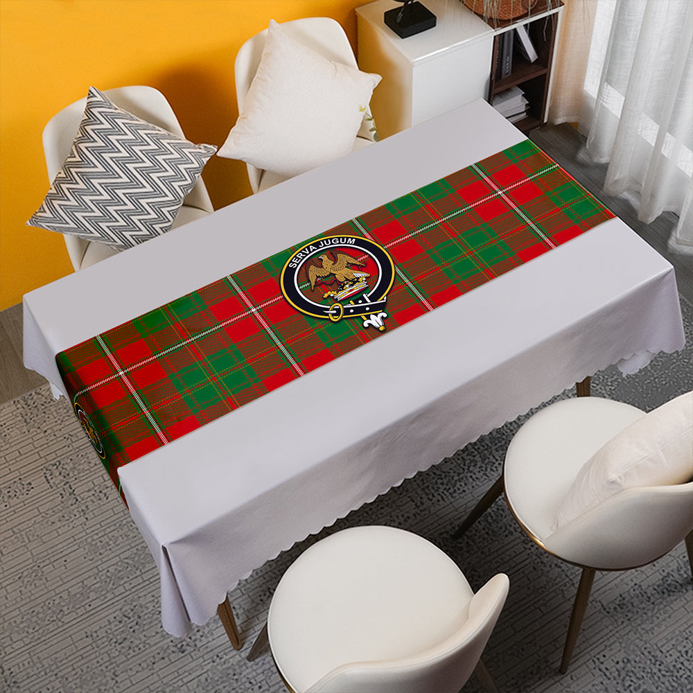 Hay Ancient Tartan Crest Table Runner