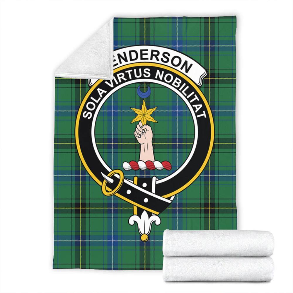 Henderson Ancient Tartan Crest Premium Blanket