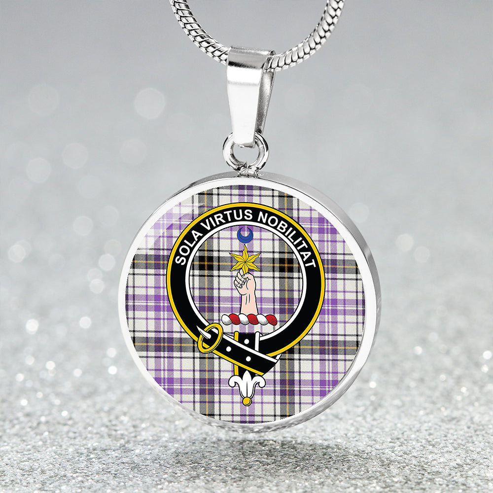 Henderson Dress Ancient Tartan Crest Circle Necklace