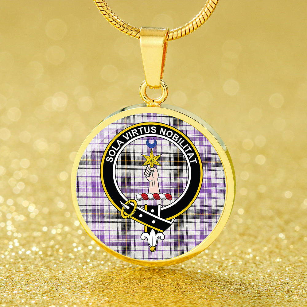 Henderson Dress Ancient Tartan Crest Circle Necklace