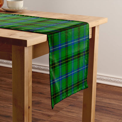 Henderson Modern Tartan Crest Table Runner