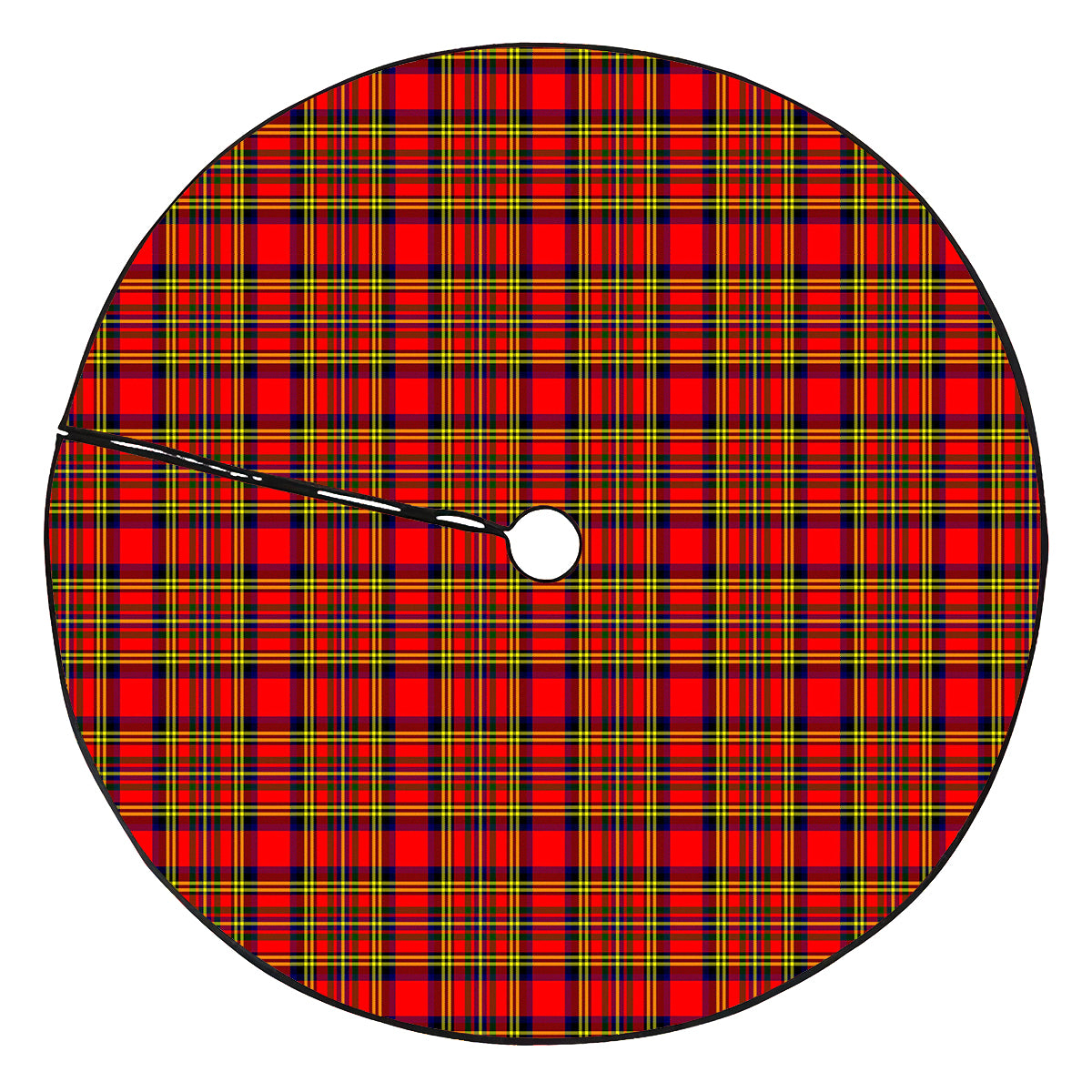 Hepburn Tartan Plaid Christmas Tree Skirt