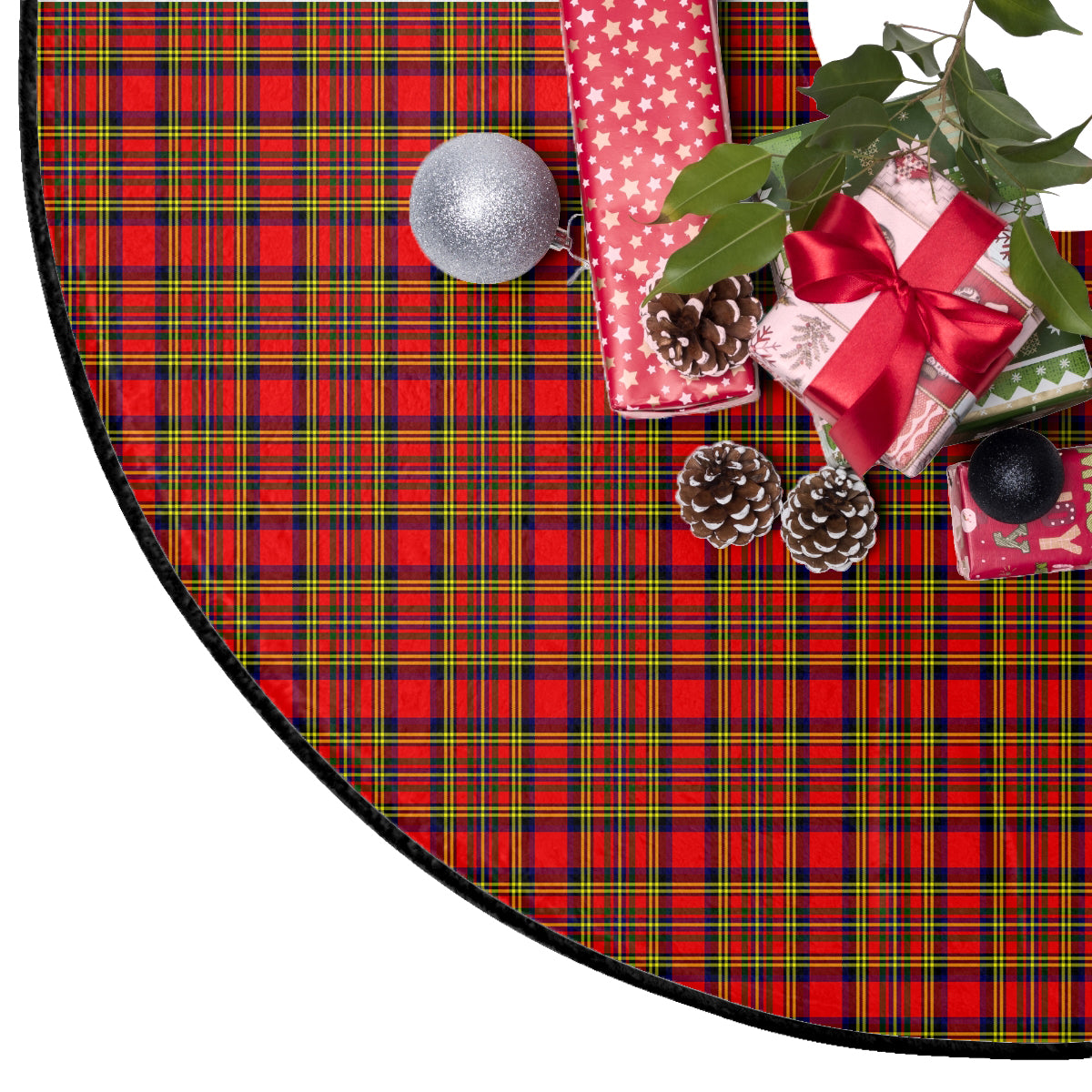 Hepburn Tartan Plaid Christmas Tree Skirt