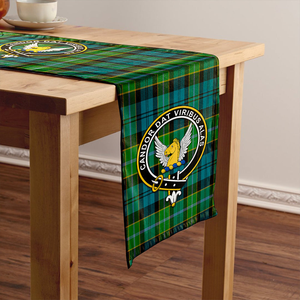 Hogarth Ancient Tartan Crest Table Runner