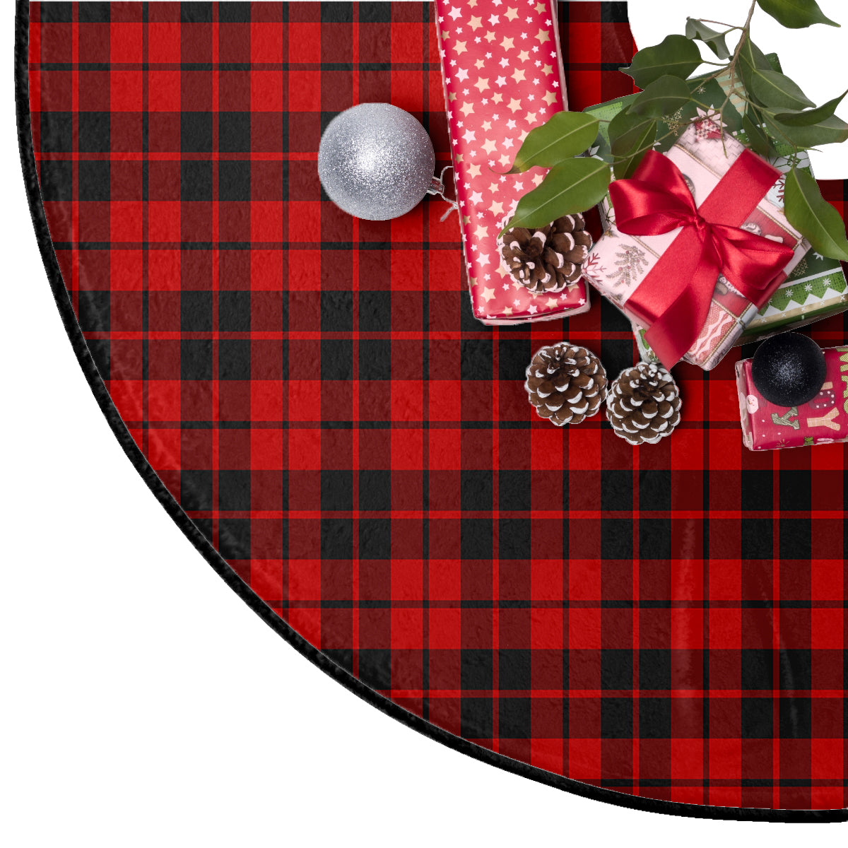 Hogg Tartan Plaid Christmas Tree Skirt