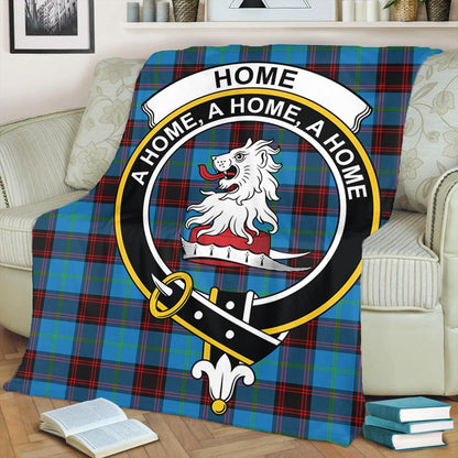 Home Ancient Tartan Crest Premium Blanket