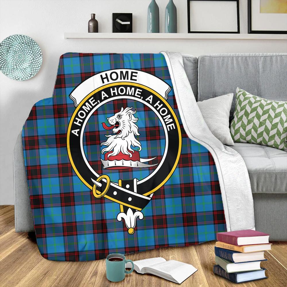 Home Ancient Tartan Crest Premium Blanket