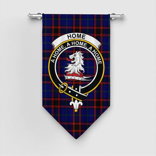 Home Modern Tartan Crest Gonfalon