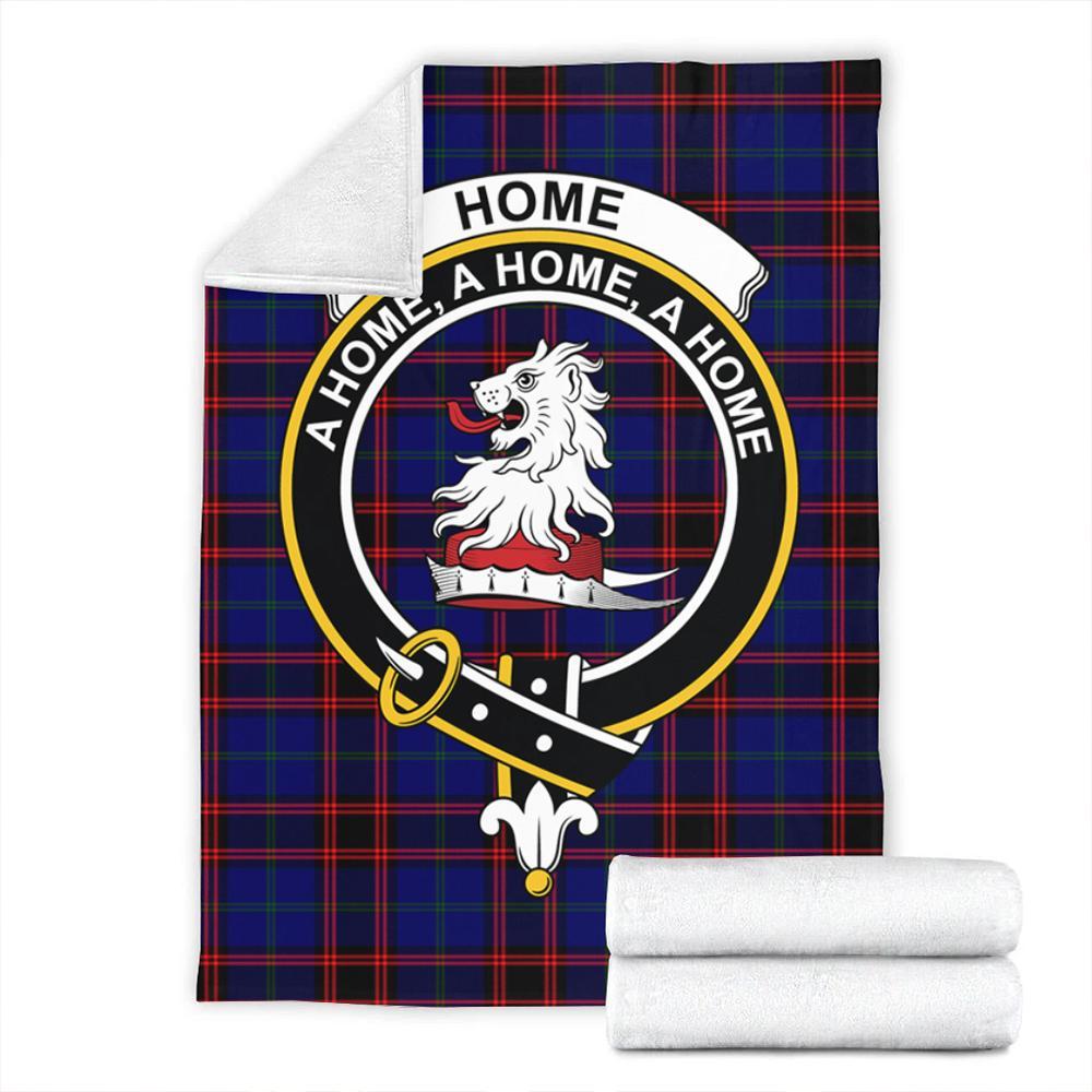 Home Modern Tartan Crest Premium Blanket