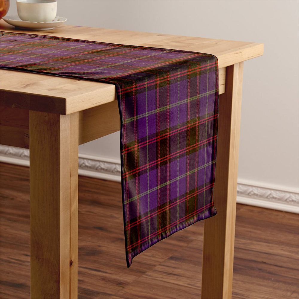 Home Weathered Tartan Crest Table Runner