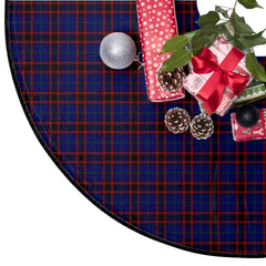 Home Modern Tartan Plaid Christmas Tree Skirt