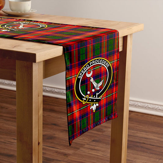 Hopkirk Tartan Crest Table Runner