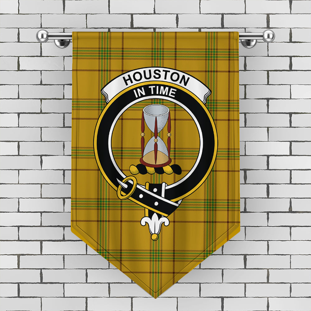 Houston Tartan Crest Gonfalon