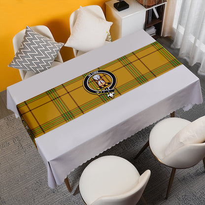 Houston Tartan Crest Table Runner