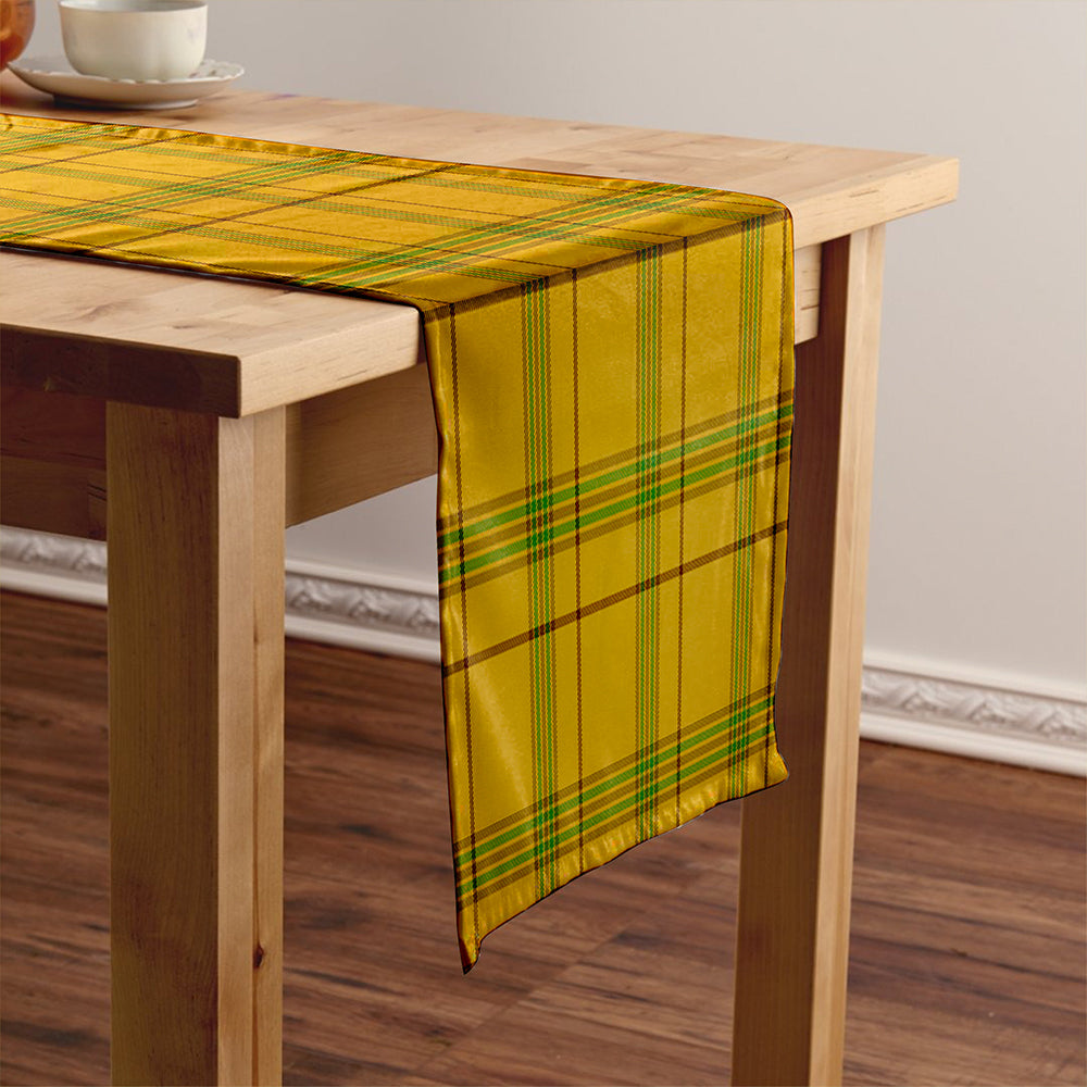 Houston Tartan Crest Table Runner