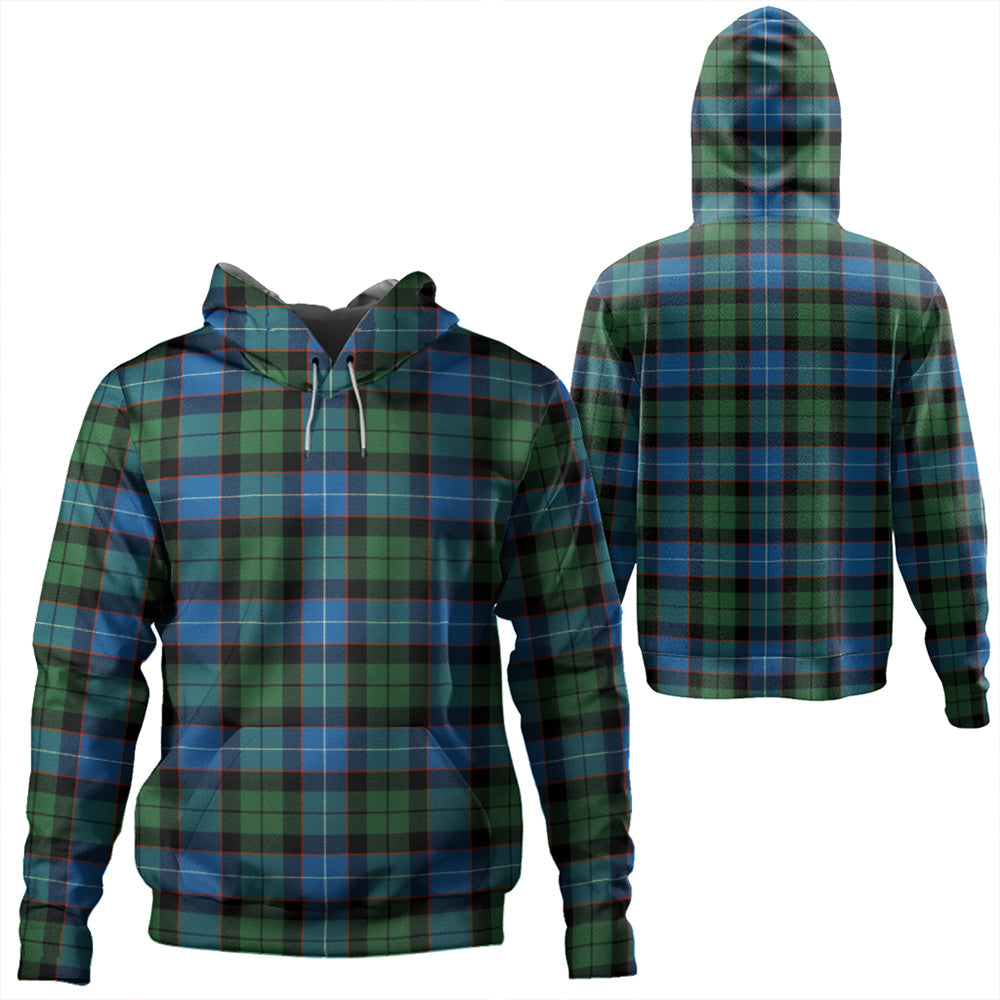 Hunter Ancient Tartan Plaid Hoodie