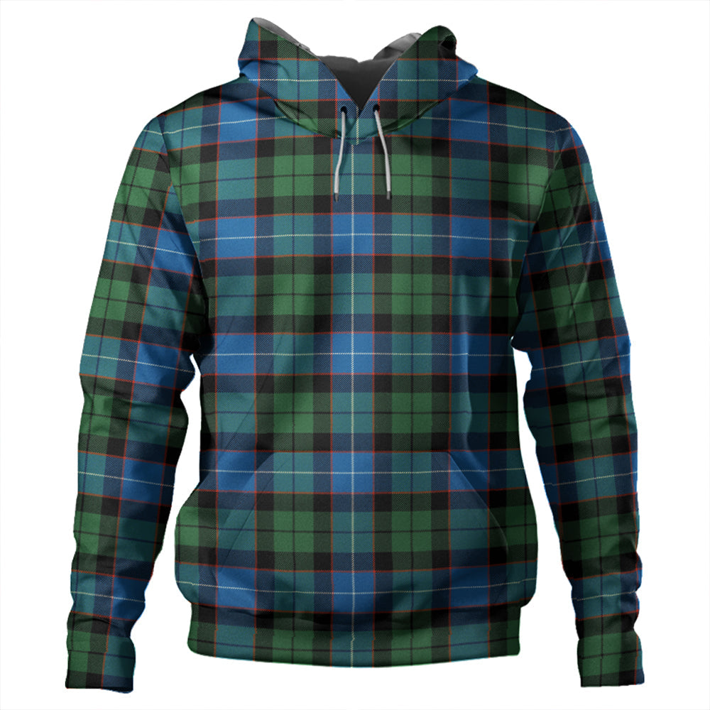 Hunter Ancient Tartan Plaid Hoodie