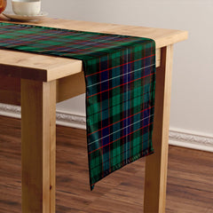 Hunter Modern Tartan Crest Table Runner