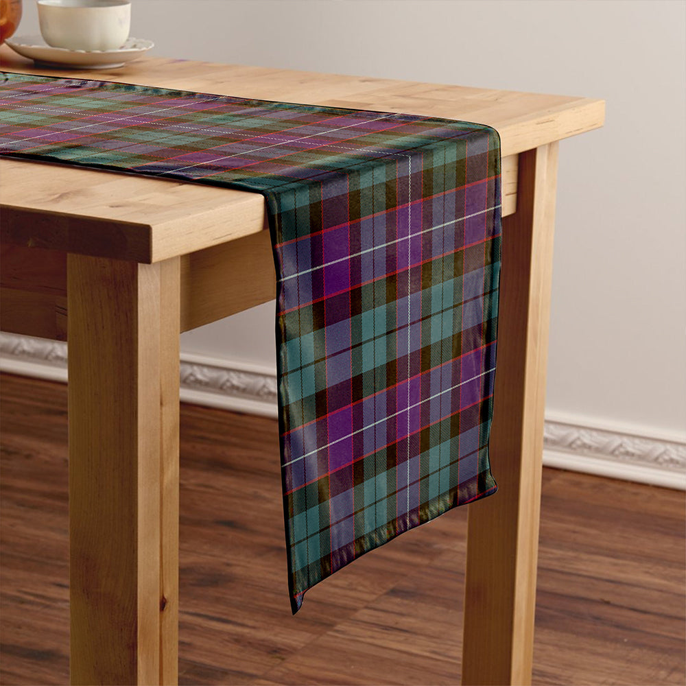 Hunter Weathered Tartan Crest Table Runner