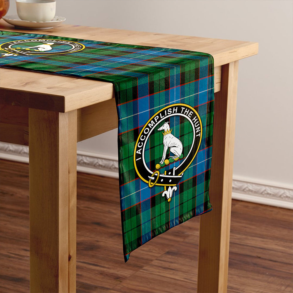 Hunter (Michael) Ancient Tartan Crest Table Runner