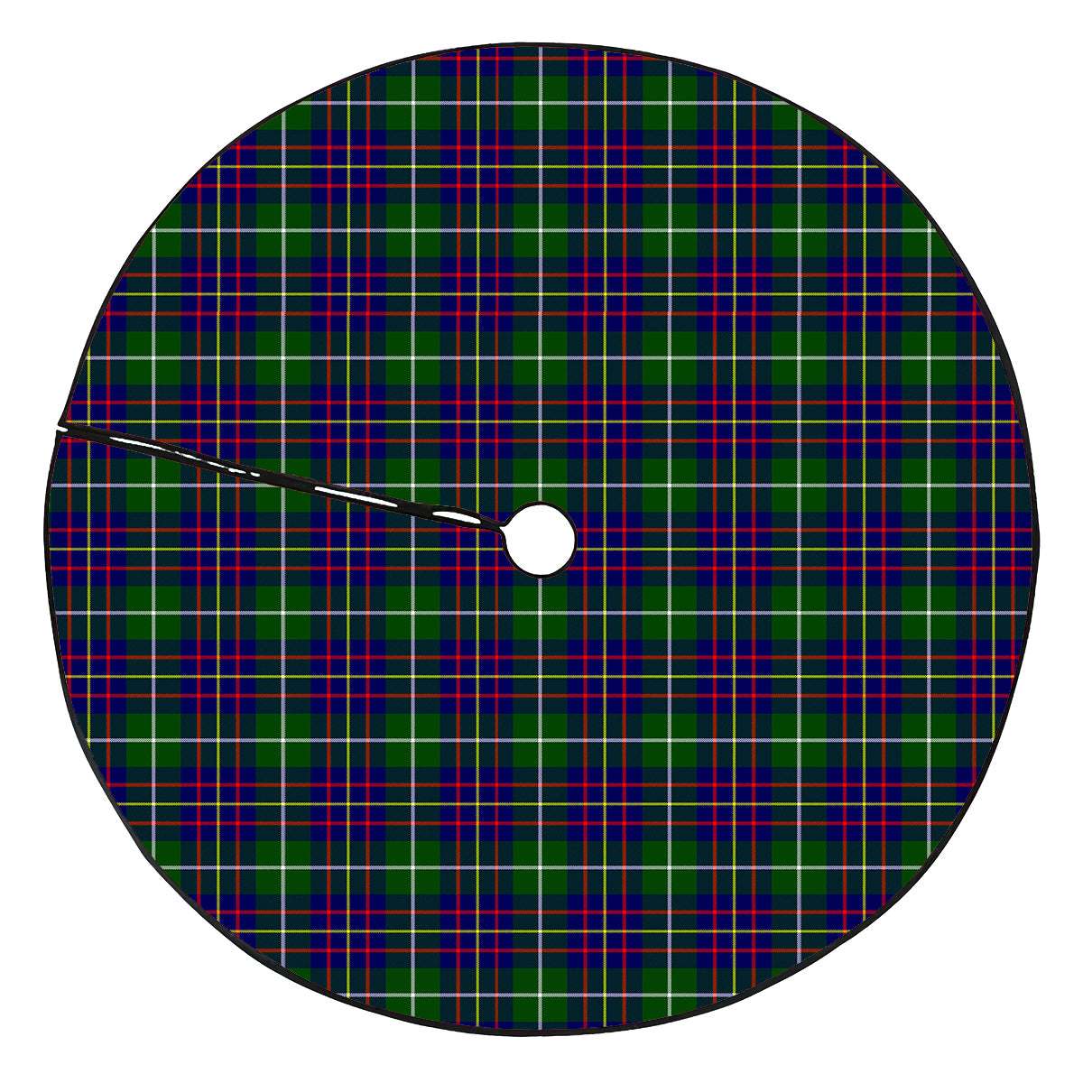 Inglis Modern Tartan Plaid Christmas Tree Skirt