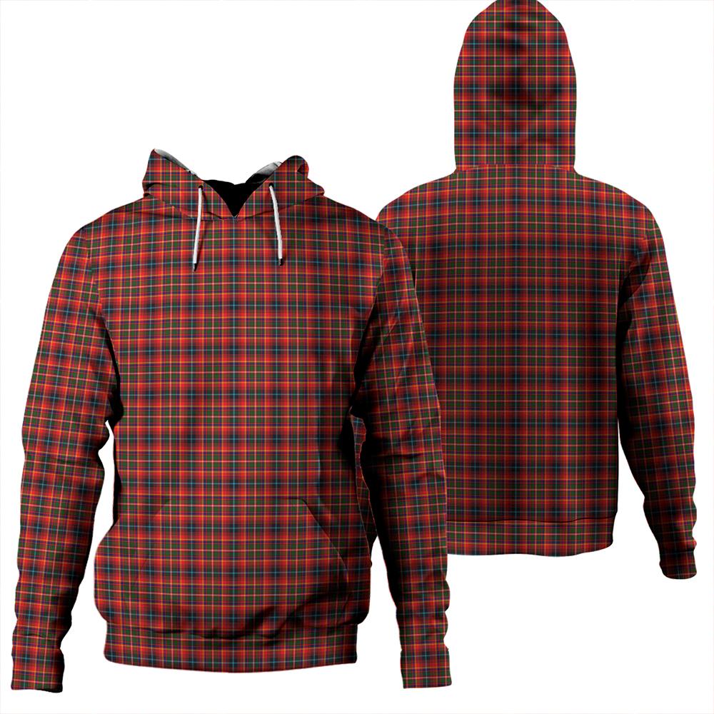 Innes Modern Tartan Plaid Hoodie