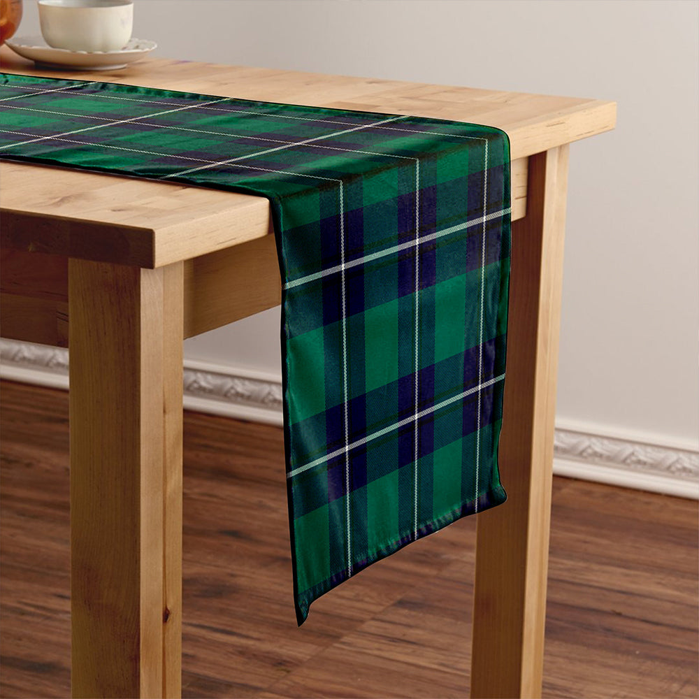 Irvine Modern Tartan Crest Table Runner